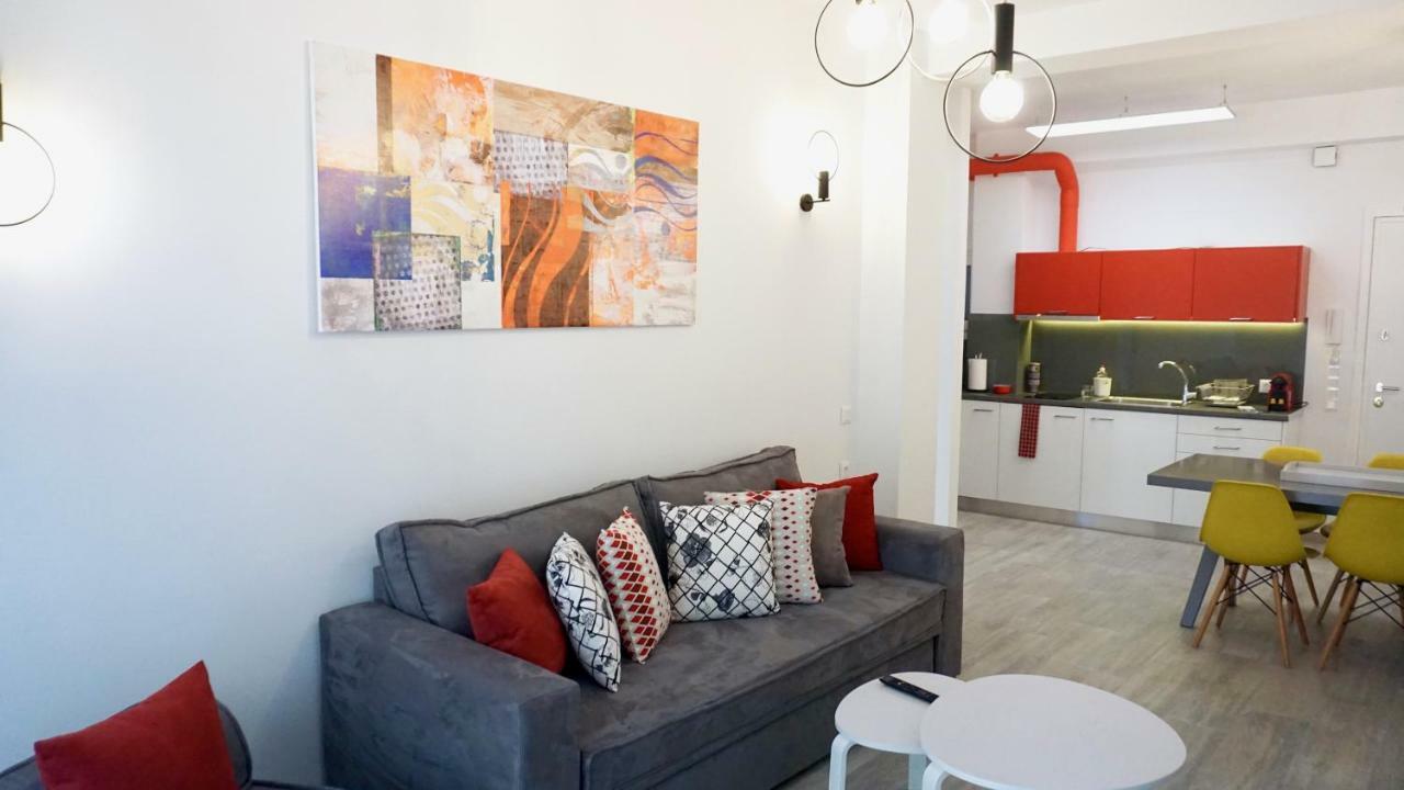 Urban Design Apt In Atény Exteriér fotografie