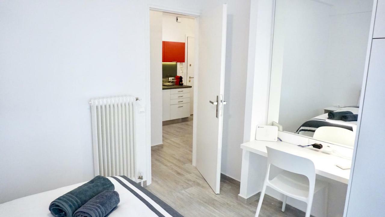 Urban Design Apt In Atény Exteriér fotografie